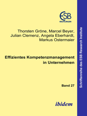 cover image of Effizientes Kompetenzmanagement in Unternehmen
